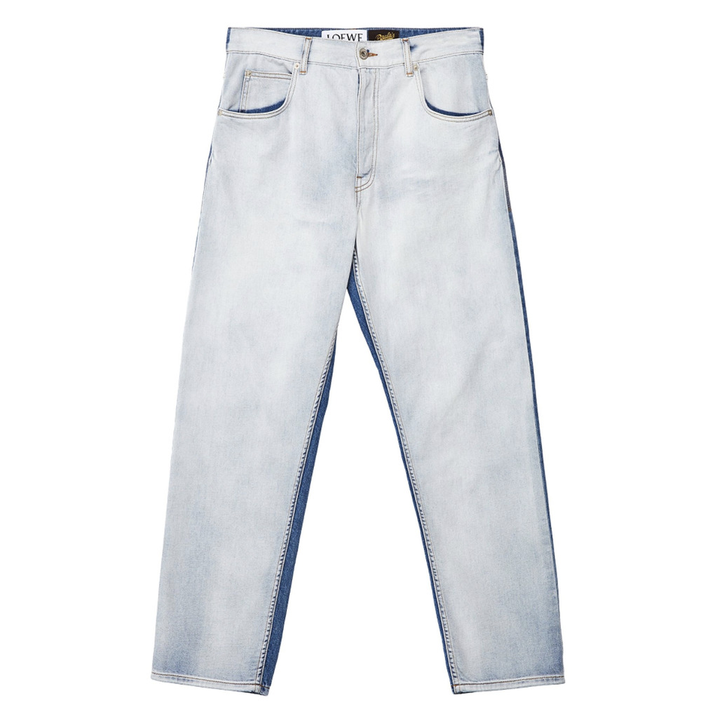 LOEWE + Paula's Ibiza Two Tone Denim Jeans size US 32